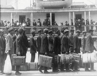 Gone from the land of their fathers