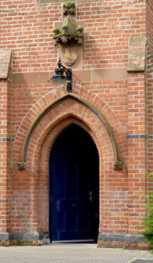 Entrance to Lurgan College