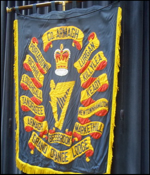 Banner of the County Armagh Grand Orange Lodge
