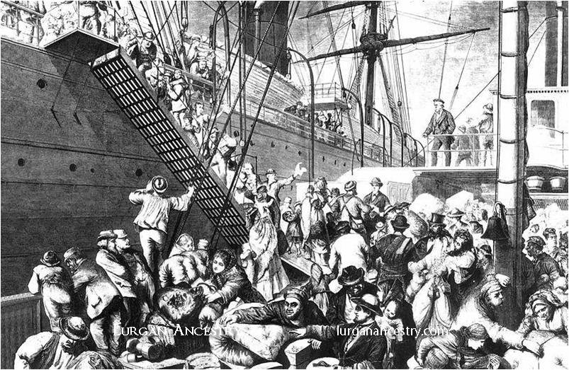 Palatine Emigrants land in Ireland